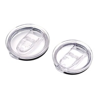 Couvercles anti-éclaboussures de rechange 20/30 OZ pour gobelets Brosses de nettoyage de 3.3 pouces de diamètre pour gobelets de 20/10 oz