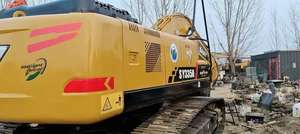 ปั๊มขุด SY335H ไฮดรอลิคตีนตะขาบมือสองเกียร์1ปีแบริ่งแกนเครื่องยนต์ PLC มีกำลังขุดสูง - Product Image 5