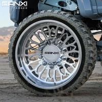 Roues concaves FANXI 22x12 22x10 26x14 26x16 6 trous 6x139.7 pour Chevrolet Silverado 1500 24x14 26x14 8x170 pour Ford F250