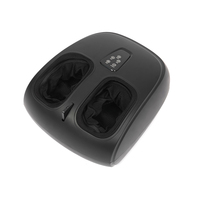 Appareil de massage des pieds Shiatsu électrique avec rouleaux, chaleur infrarouge, vibrations et compression d'air pour les jambes et les mollets