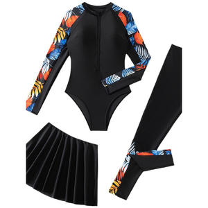 <span class=keywords><strong>ชุด</strong></span><span class=keywords><strong>ว่า</strong></span><span class=keywords><strong>ย</strong></span><span class=keywords><strong>น้ำ</strong></span>มุสลิมแบบสามชิ้นสำหรับ<span class=keywords><strong>ผู้หญิง</strong></span> แขนยาว ป้องกันแสงแดด พิมพ์ลายดอกไม้ ซิปด้านหน้า พร้อมกางเกง ไซส์ XXL - Product Image 5