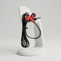 Écouteurs intra-auriculaires jetables économiques avec embouts en PVC, filaires, interface 3,5 mm, 120 cm, pour guides touristiques, musées et visites de la ville