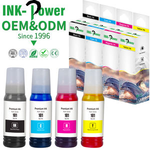 INK-POWER 101 Premium Compatible Couleur Bouteille Dye Recharge Encre Eco pour <span class=keywords><strong>Epson</strong></span> <span class=keywords><strong>EcoTank</strong></span> <span class=keywords><strong>L4150</strong></span> Imprimante - Product Image 1
