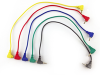 Câble de test très flexible avec fiches 2 mm double connecteur de fiche banane câbles de prise banane
