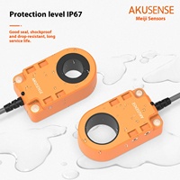 AKUSENSE TH10-20NR 12-24VDC Capteur de proximité capacitif haute vitesse IP67 Circulaire 0.6mm Détection NPN/PNP Sortie Métal