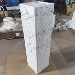 Rotator hiển thị Pegboard, đồ trang sức hiển thị 360 xoay tháp, tầng thường vụ xoay hiển thị đứng tùy chỉnh - Product Image 2