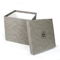 Caja de Papel Rígido Plegable de Lujo Moderna y Reciclable para Velas, de 2 Piezas, con Tapa y Base, Recubrimiento UV, Laminación Brillante, Grabado en Relieve, Personalizable