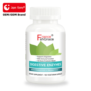Enzymes digestives personnalisées Shecome avec prébiotiques et probiotiques pour soutenir la digestion chez les femmes et les hommes, 180 capsules d'enzymes digestives - Product Image 4