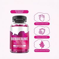 HDK Berberine Gummy OEM ODM Personnalisé – Complément pour le soutien de la glycémie et la santé métabolique