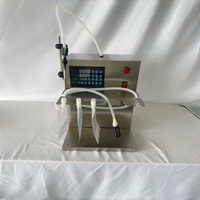 Machine de remplissage semi-automatique de table pour sachets à bec verseur, à commande numérique précise, pour jus, soupes, détergents et huiles