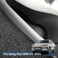 Accessoires de voiture pour BYD Song Plus EV/DM-i 2025 – Boîte de rangement latérale avant et arrière pour portières, étanche et anti-poussière, organisateur intérieur