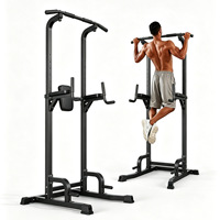 Barres parallèles multifonctionnelles pliables en acier allié pour entraînement de force en intérieur, appareil de musculation à barre unique