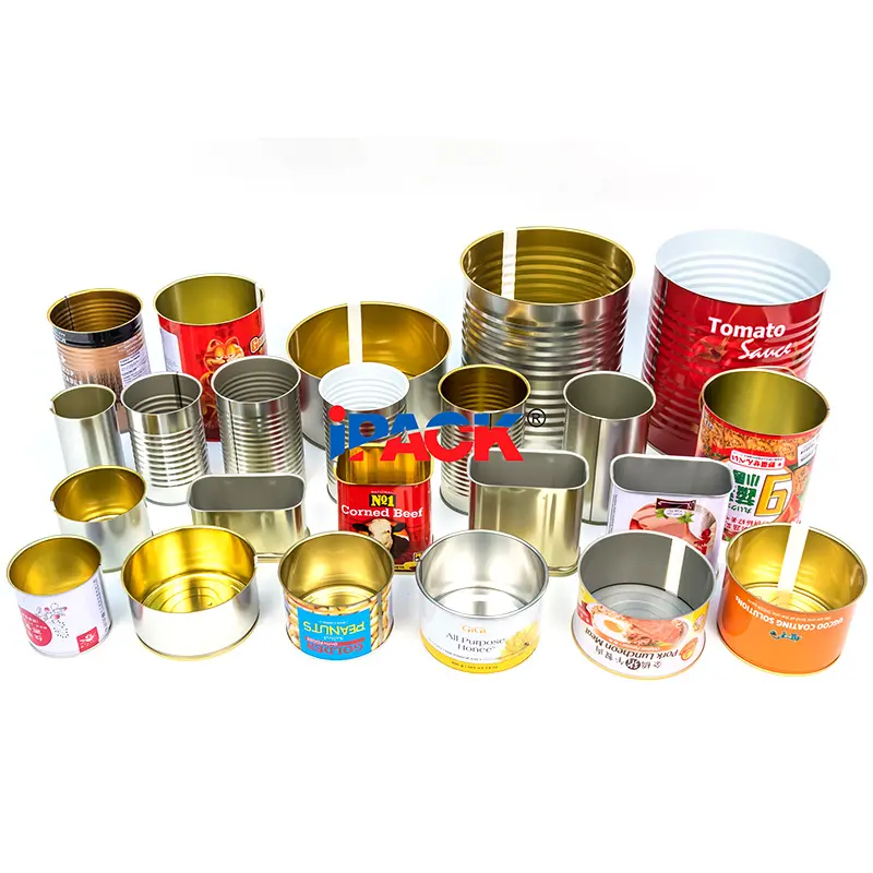 3 Piece Can Empty Cans Tin Cans for Food