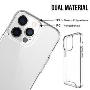 เคสโทรศัพท์ PC ใสแบบใสสำหรับ iPhone 13 Pro 17E 17Air 16E 15 14 Plus 12 11 Pro Max เคสฝาหลังป้องกันการกระแทก - Product Image 3