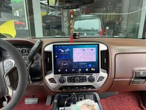 Écran de navigation GPS pour tableau de bord de voiture 13.1 pouces, radio, Carplay, WIFI pour <span class=keywords><strong>Chevrolet</strong></span> <span class=keywords><strong>Silverado</strong></span> GMC 2014 2015 2016 2017 2018 - Product Image 5