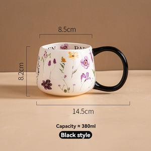 Nouvelles tasses à café et gobelets à eau en céramique de grande capacité, style InS, pour la maison et le bureau - Product Image 6