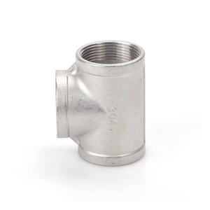 304/316L фитинги для труб из нержавеющей стали Трехходовой коннектор Внутренний провод с круглой головкой для водопровода фитинги - Product Image 3