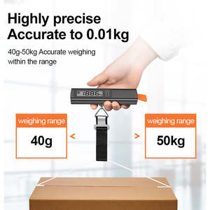 Balance à bagages écologique auto-alimentée pour les voyageurs, sans piles, précise et durable - Product Image 3