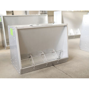 Vente directe usine Hengyin Nouveau système d'alimentation pour porcs Mangeoire automatique double en acier inoxydable Garantie 1 an Léger 50 kg - Product Image 1