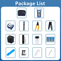 Kit d'outils pour câbles à fibres optiques FTTH JQ/Haiso : Épisseurs par fusion, cisailles à fibres, kits de fibres optiques à froid, testeur de puissance
