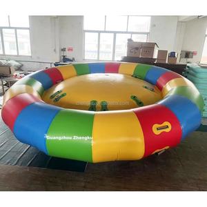 Flotador inflable con forma de plátano para discoteca, hinchable, giratorio en agua, para verano - Product Image 1