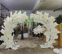Pohon Bunga Sakura Tiruan Jepang Ungu 100cm, Bahan Fiberglass Sutra Ramah Lingkungan, Tahan Lama, Untuk Dekorasi Luar & Dalam Ruangan, Pernikahan