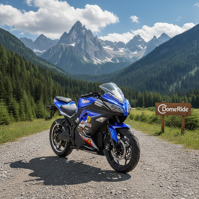Small Ninja Electric Motorcycle High-power 120km/h High-speed Sports Car Pit Bike Export Manufacturer Cross-border