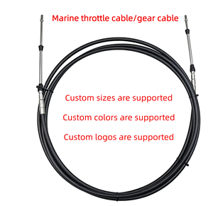 Cable <span class=keywords><strong>de</strong></span> Aceleración y Control <span class=keywords><strong>de</strong></span> Acero Inoxidable para Motores Fuera <span class=keywords><strong>de</strong></span> Borda, Líneas <span class=keywords><strong>de</strong></span> Engranaje Nuevas <span class=keywords><strong>de</strong></span> 3m~200m con Longitudes Personalizables, Herrajes Marinos - Product Image 1