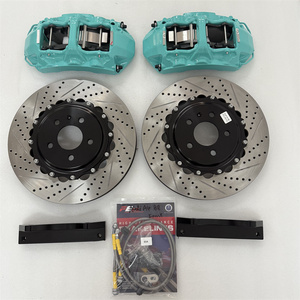 Nuevo Sistema de Frenos de Alto Rendimiento, Kit de Pinzas de Freno para Golf Mk5 Mk6 Mk7 GTI <span class=keywords><strong>BMW</strong></span> X5 F15 <span class=keywords><strong>BMW</strong></span> E36 E46 E90 E91 E92 E93 M3 - Product Image 6