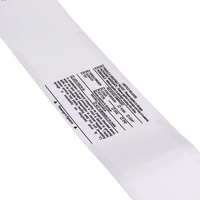 Étiquettes de bagages personnalisées autocollantes imperméables, résistantes aux déchirures, avec motif imprimé, pour bagages de cabine, en papier thermique