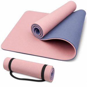Tapis de fitness double couche personnalisable en usine, taille et couleur au choix, facile à nettoyer, pour l'entraînement SBO-ZYM09 SBO-ZYM09 - Product Image 2