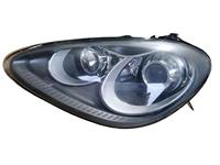 Ensemble de phares au xénon OEM d'occasion OE 95863128500 95863128600 pour Porsche Cayenne 958 92A 2011 à 2017, phare complet