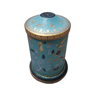 Boîte en métal musicale ronde personnalisée, emballage cadeau pour bonbons et biscuits