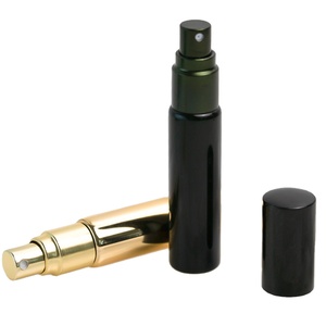 50ml 500ml personalizzato piccolo decante vuoto Spray rotondo nero bottiglia di vetro di profumo etichette con per la scatola dei capelli di imballaggio - Product Image 2