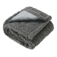 Couverture imperméable pour animaux de compagnie, couverture pour chien anti-pipi liquide, housse de protection réversible en polaire Sherpa, gris foncé