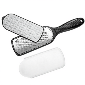 Lime à pied professionnelle à double face en acier inoxydable à long manche, nouvelle conception chirurgicale créative pour le soin des pieds (mode) - Product Image 4