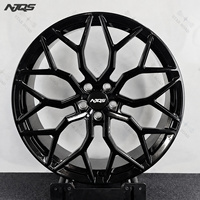 جنوط سيارات ركاب من الألومنيوم المصبوب NJQS 5x112 5x120 باللون الأبيض لسيارة جيتور T2، مقاسات 17 18 19 20 21 22 23 24 بوصة