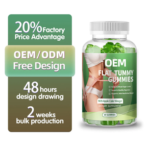 חלאל שטוח בטן gummies gummies garcinia cambogia לוח הרזיה לשרוף שומן גלולות מדכא תיאבון הממתקים מבוגרים - Product Image 1