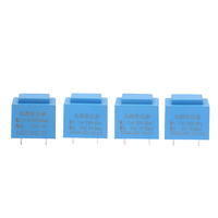 0.5W 220V à 12V Puissance Mini Type Scellé Plug in PCB Board 4 Pin Transformateur Encapsulé Étanche 10x10x10mm