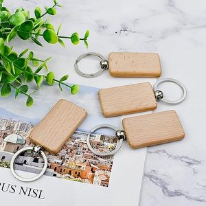 Porte-clés hexagonaux en fer brut WOQI, supports vierges pour gravure laser, artisanat DIY, pyrogravure, cadeaux promotionnels personnalisés - Product Image 6