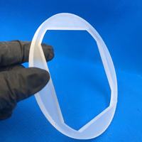 L'usine physique est spécialisée dans le modèle de verre de quartz fendu en verre de quartz personnalisé