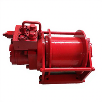 Treuil hydraulique à câble unique pour applications marines, amarrage de pont, levage de cargaison, usage intensif, accostage de navires, opération offshore