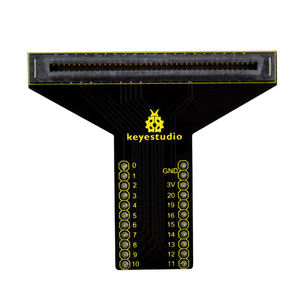 Adaptateur de bouclier en T de <span class=keywords><strong>programmation</strong></span> STEM de haute qualité Keyestudio pour Microbit - Product Image 1