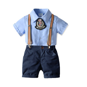 Ensembles de Vêtements pour Enfants Style Mode, Vente en Gros, T-shirts Polo et Combinaisons 2 Pièces pour Enfants - Product Image 1