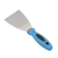Vente en gros d'outils de travail pour plâtre de plâtre Couteau à mastic pour cloisons sèches de maçonnerie Couteau à peinture grattoir
