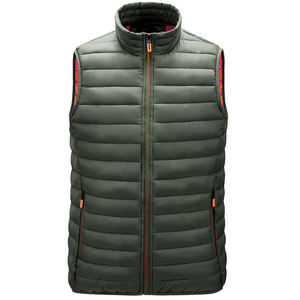 Chaleco Deportivo Unisex Personalizado al por Mayor con Logotipo, Chaqueta sin Mangas Impermeable, Cuello en V, Informal, para Otoño - Product Image 2