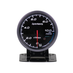 Manômetro de Pressão de Óleo Preto de <span class=keywords><strong>60Mm</strong></span> com Luz Âmbar/Branca 0-10 Bar com Função de Pico - Product Image 1