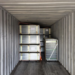 Haute résistance 2.2m * 5.8m fil soudé renforcement maille panneau <span class=keywords><strong>chien</strong></span> <span class=keywords><strong>chenil</strong></span> Construction panneaux <span class=keywords><strong>en</strong></span> acier carré 2.2m * 5.8m panneau béton - Product Image 5