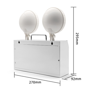 Señal de salida LED de emergencia contra incendios, de salida de luz LED, recargable, impermeable, LED, señales de salida de emergencia, señales de fuego, Luz - Product Image 1