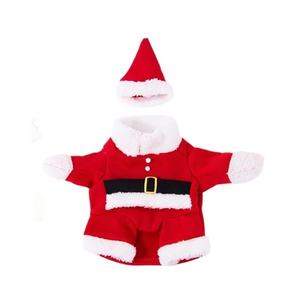 Natal Papai Noel Série Pet Cat <span class=keywords><strong>Dog</strong></span> Clothes Confortável Quente Pet Cat <span class=keywords><strong>Dog</strong></span> Clothes - Product Image 1